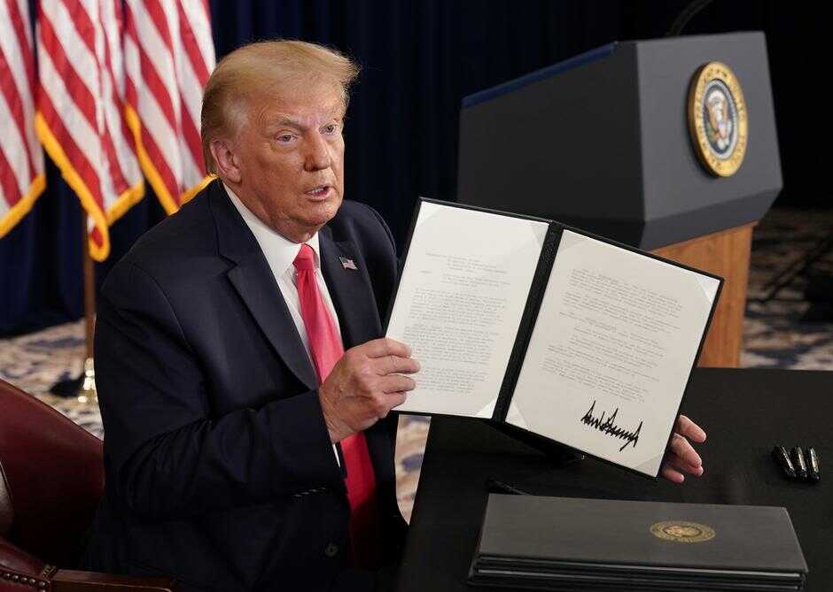 Trump ký lệnh hành pháp hỗ trợ kinh tế